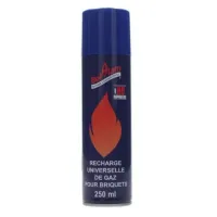 Universeel gasnavulling 250 ml blauw